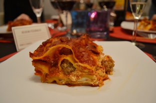 Italian Home food, home restaurant rome, lasagna