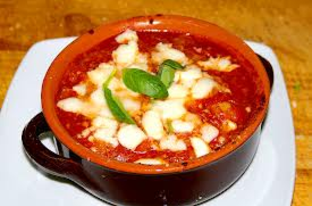 Italian Home food, home restaurant rome, Gnocchi alla sorrentina